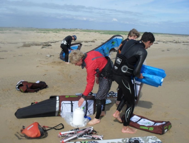 Préparation Kitesurf